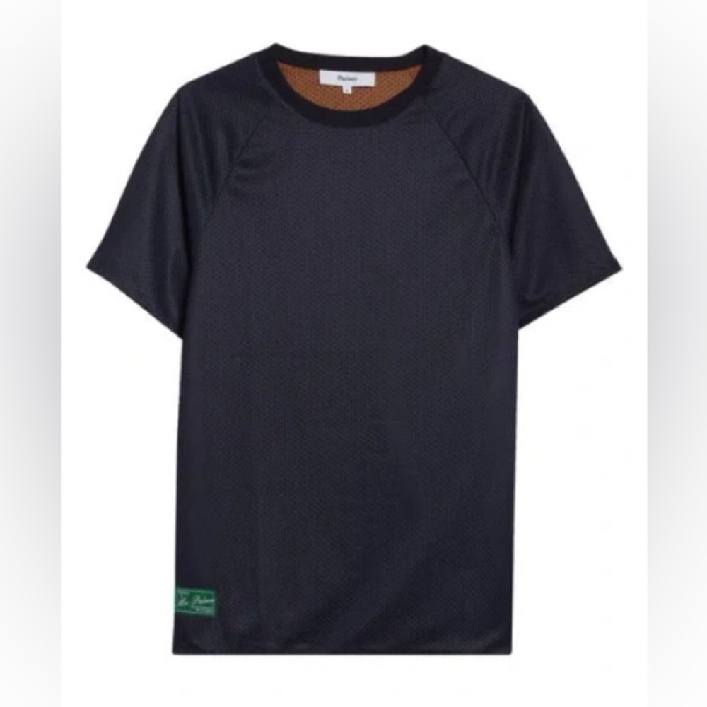 Palmes Navy Mesh Double Reversible T-shirt